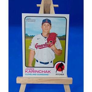 2022 Topps Heritage High Number - James Karinchak #615